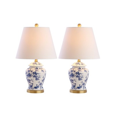 Penelope Chinoiserie Table Lamps, Target Blue And White Table Lamps