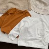 MyKids-USA Baby Solid Color Pocket Patched Design Casual Shirt - 3 of 4
