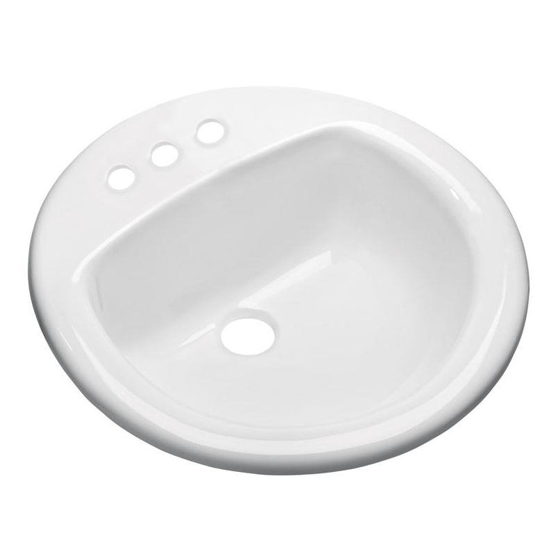 Mansfield MS Vitreous China Bathroom Sink, 2 of 4