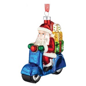 Every Day is Christmas Glass Blown Decoration Cute Hand Made Figurines Christmas Tree Ornament In Gift Box - 1 of 4