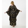 Unique Vintage Women's Flutter Sleeve Caftan - 3 of 4