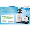 Intex ZX100 Automatic Pressure Side Swimming Pool Cleaner with 26679EG 2,150-GPH 16" Krystal Clear Saltwater System and Sand Filter Pump - 4 of 4