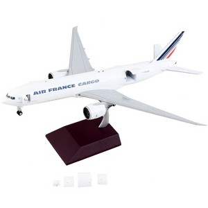 Boeing 777F Commercial Aircraft "Air France Cargo" White with Striped Tail 1/200 Diecast Model Airplane by GeminiJets - 1 of 4