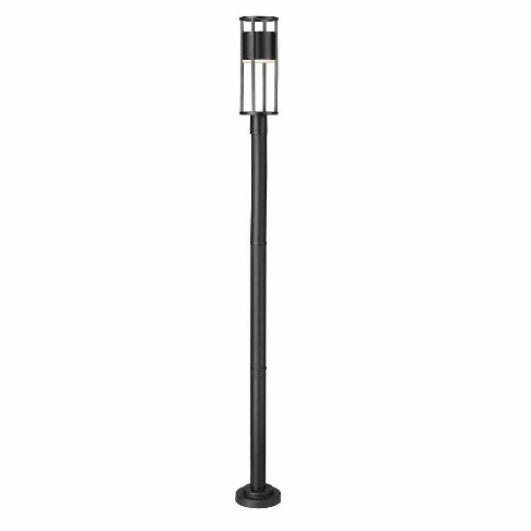 Z-Lite Luca 1 - Light Post Light in  Black - image 1 of 4