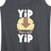 Women's - Avatar: The Last Airbender - Cute Appa Yip Yip Graphic Racerback Tank - 2 of 4