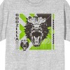 Godzilla x Kong: The New Empire Scary Godzilla Heads Crew Neck Short Sleeve Athletic Heather Men's T-shirt - 2 of 2