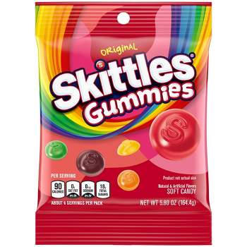 Skittles Original Gummies Candy Peg - 5.8oz