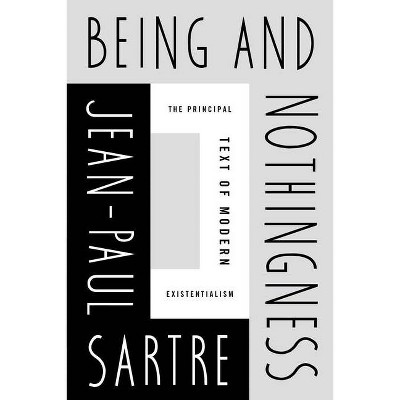 Being and Nothingness - by  Jean-Paul Sartre (Paperback)