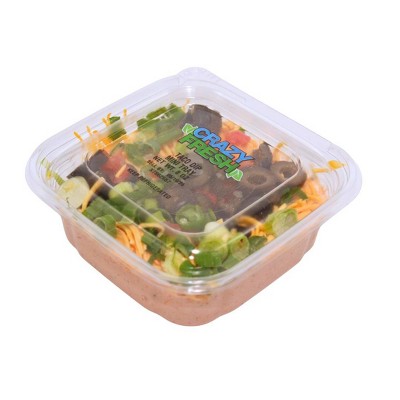 Crazy Fresh Taco Dip Mini Tray - 8oz