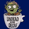 Junior's Design By Humans Undead and coffee By ppmid T-Shirt - 2 of 3