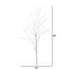 Nearly Natural 2.5-ft Pre-Lit Artificial White Birch Branches with Warm White 100 Micro LED Lights (Set of 2) - 2 of 4