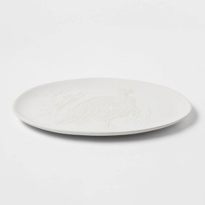 20&#34; Stoneware Turkey Serving Platter - Threshold&#8482;