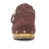 Prunus Buckled Suede Round Toe Mule Clogs - 3 of 4