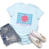 S.W.Smiley Beach Life Smiley Face - Womens Short Sleeve Tee - 2 of 3