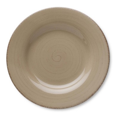 tagltd Sonoma Dinner Plate 1-Piece Ironstone Dinnerware Dining Dishwasher Safe
