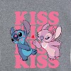 Women's - Lilo and Stitch - Kiss Short Sleeve Graphic T-Shirt - 2 of 4