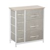 NicBex 5-Drawer Dresser with Fabric Drawers Closet Organizers and Storage with Steel Frame and Wooden Top for Bedroom, Living Room, Office - 2 of 4