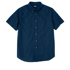 KingSize Short Sleeve Wrinkle Resistant Sport Shirt - 1 of 4