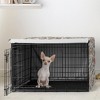 Sweet Jojo Designs Girl Dog Crate Kennel Cover 24in. Vintage Floral Pink Green and Yellow - 2 of 4