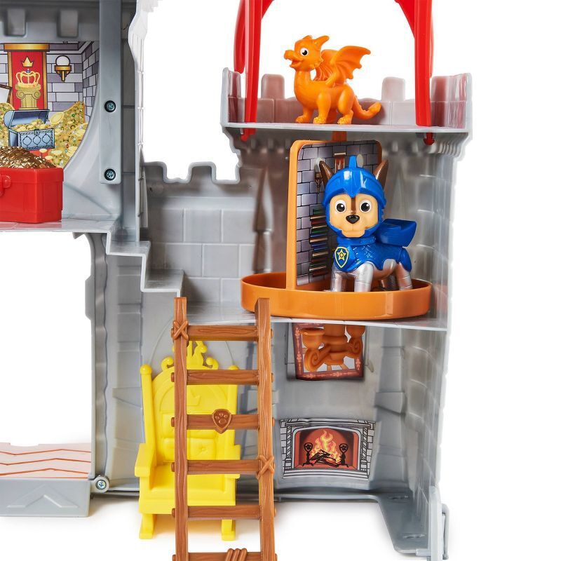 PAW Patrol: Rescue Knights Castle HQ Playset with Chase and Mini Dragon Draco Action Figures, 5 of 13