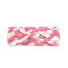 Wrapables Girls Boho Knotted Headband Headwrap (Set of 4), Grapefruit - image 2 of 4