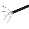 Monoprice Cat6A Plus Ethernet Network Cable - 1000 Feet - Black | 10G, 650MHz, UTP, Solid, Riser-Rated (CMR) 23AWG, Bulk Bare Copper - Entegrade - 2 of 4