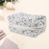 Unique Bargains Women Portable Floral Pattern Makeup Bag 1 Pc - image 2 of 3