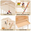 Yaheetech Roof Top Birdcage Parrot Cage with Detachable Rolling Stand Wrought Iron - 4 of 4