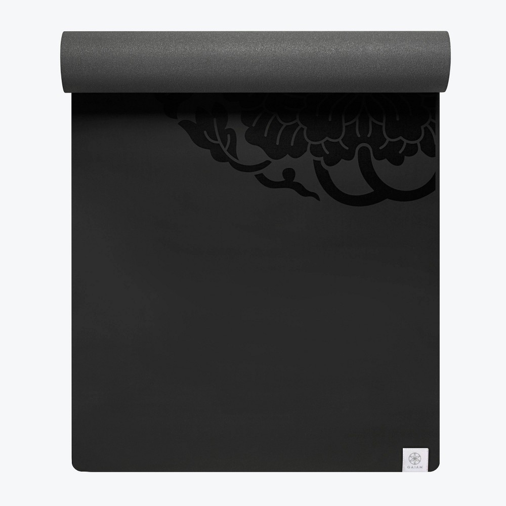 UPC 018713635396 product image for Gaiam Dry Grip Yoga Mat - Black (5mm) | upcitemdb.com