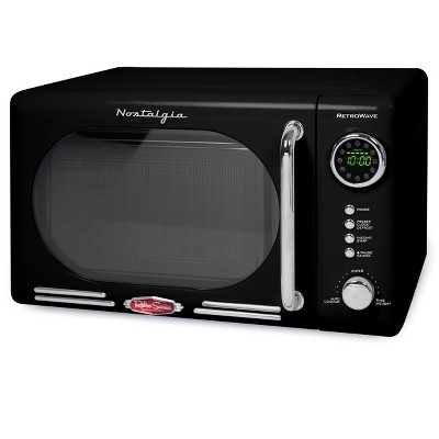 Nostalgia Retro 0.7 Cubic Foot 700-Watt Countertop Microwave Oven
