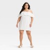 Women's Ruffle Mini A-Line Dress - A New Day™ - 3 of 3