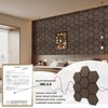 UNISOAR Wood Acoustic Wall Panels-Self-Adhesive 3D Wood Slat Wall Panel-Sound Absorbing Panels for Noise Reducing-Feature Wall Decor for Home & Office - 2 of 4