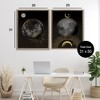 Stupell Industries Celestial Gold Sun and Moon 2pc Floating Frame Art Set, Brown, 25" x 31" - 3 of 4