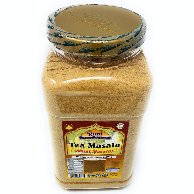 Tea (Chai) Masala, Indian 6-Spice Blend - 80oz (5lbs) 2.27kg - Rani Brand Authentic Indian Products, 4 of 6