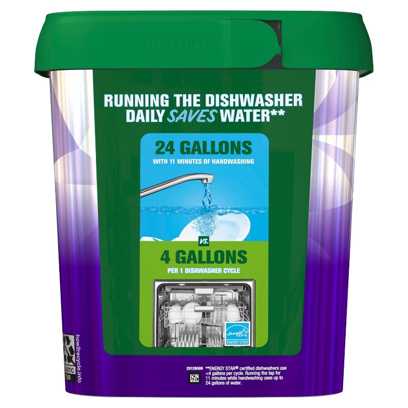 Cascade Mountain Platinum Plus Action Pacs Dishwasher Detergent - 33.8oz/52ct, 3 of 17