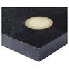(Set of 2) 18" x 36" Two Black Dominos Gel Coat Printed on Canvas Black - 4 of 4