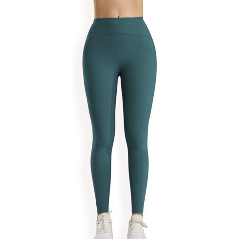 Anna-Kaci Active Women's High Waist Seamless Full Length Leggings with Wide Waistband