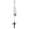 Dicksons WCA-2011 On Angels Wings Our Loved One Flies White and Pink 23 Inch Aluminum Decorative Wind Chime Noisemaker - 2 of 2