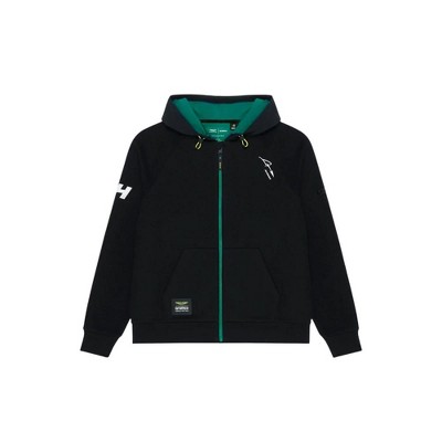 Aston Martin F1 Kimoa Fernando Alonso #14 Double Face Tech Zip Hoodie