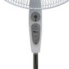 BLACK+DECKER 18" Oscillating Stand Fan with Remote Control White: Adjustable Height, 3 Speeds, Indoor Use, ETL Listed - 3 of 4