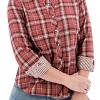 Old Ranch Brands Women's Gracie Organic Snap Plaid Shirt - 4 of 4