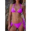 'Amethyst' Triangle Bikini Top - 3 of 4