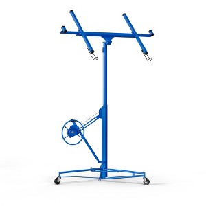 Dolonm 16ft Lift Drywall Panel Hoist Jack for Ceiling - Yellow/Black/Blue - 1 of 4