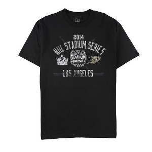 G-III Sports Mens 2014 NHL Stadium Series Graphic T-Shirt, Black, Large - 1 of 2