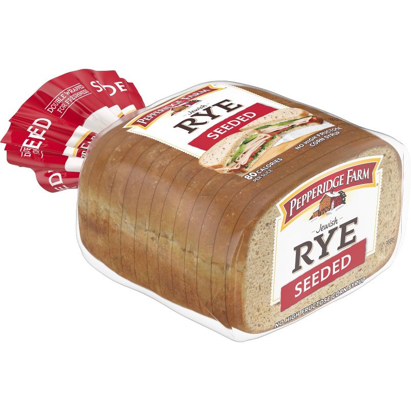 Pepperidge Farm Jewish Rye Seeded Bread - 16oz, 3 of 7