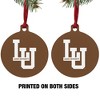 Lehigh University Primary Logo Aluminum Holiday Christmas Tree Ornament - 2 of 4