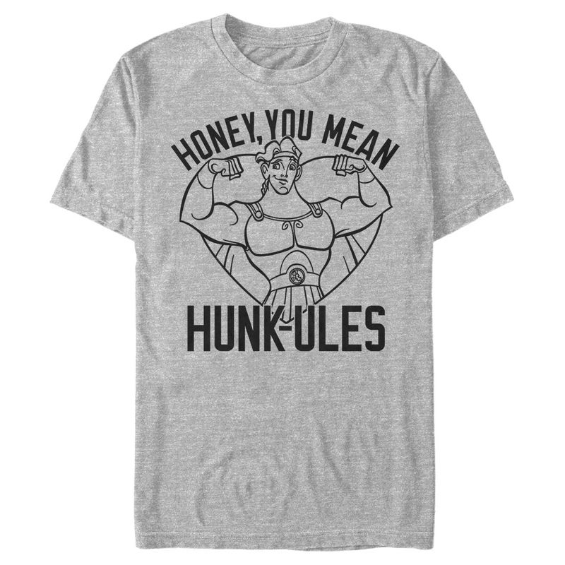 Men's Hercules Honey, You Mean Hunk-ules T-Shirt, 1 of 6