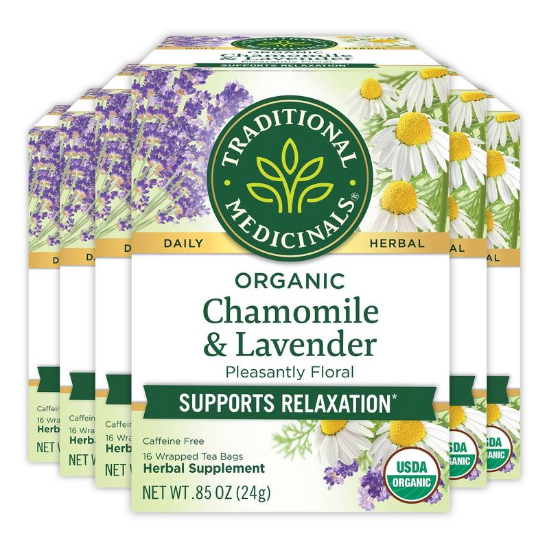 Traditional Medicinals Chamomile Lavender Tea 96 Count, 1 of 5