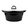 Brentwood 3.5 Quart Diamond Pattern Slow Cooker in Black - 4 of 4