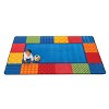 6'x9' Rectangle Woven Star Area Rug Multicolored - Carpets For Kids - image 2 of 3